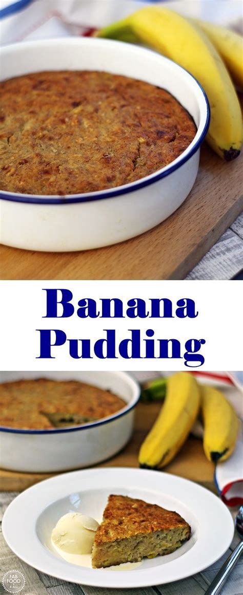 Banana Pudding Great Way To Use Up Over Ripe Bananas Fab Food 4 All