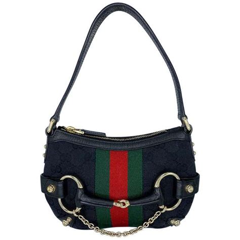 1990s Gucci By Tom Ford Mini Black Nylon Hobo For Sale At 1stdibs