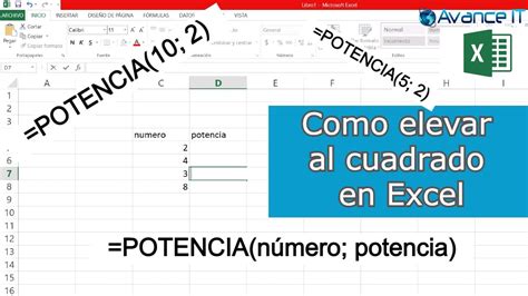 Como Elevar Um Numero No Excel