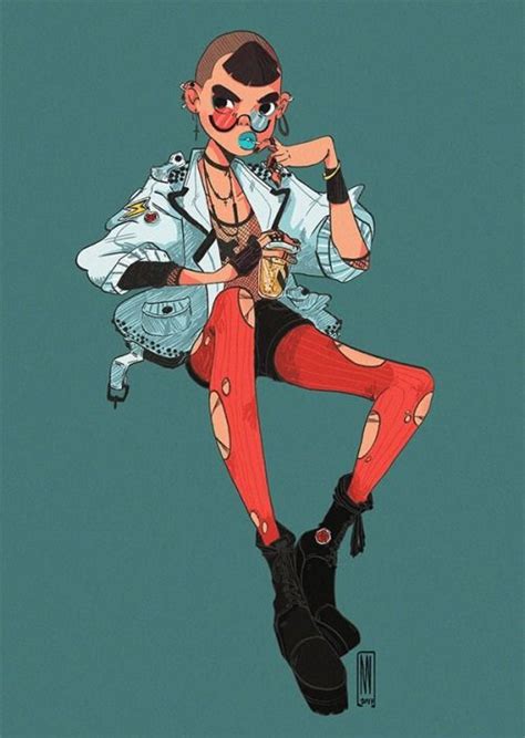 Cdc Of This Month Punk 0412 Character Design Punk