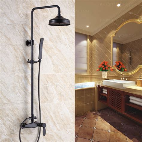 Shop our selection of bathroom faucets for your bathroom sink, bathtub and shower as well as showerheads in the size, color and style you want. Fashionable Oil Rubbed Bronze Exposed Bathroom Shower Faucets