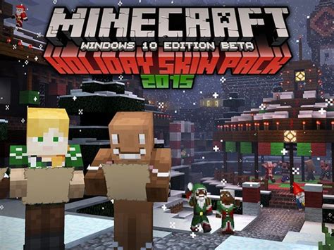 Deck The Blocks With The Minecraft Holiday Skins Pack For Windows 10