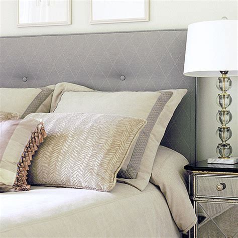 Grey Fabric Headboard In Wide Options Of Design Homesfeed