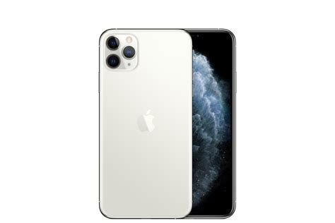 Smartphone iPhone 11 Pro Max Silver PNG Image - PurePNG | Free png image