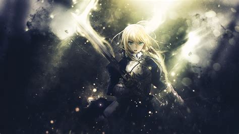 Fate Zero Saber Wallpaper Wallpapersafari