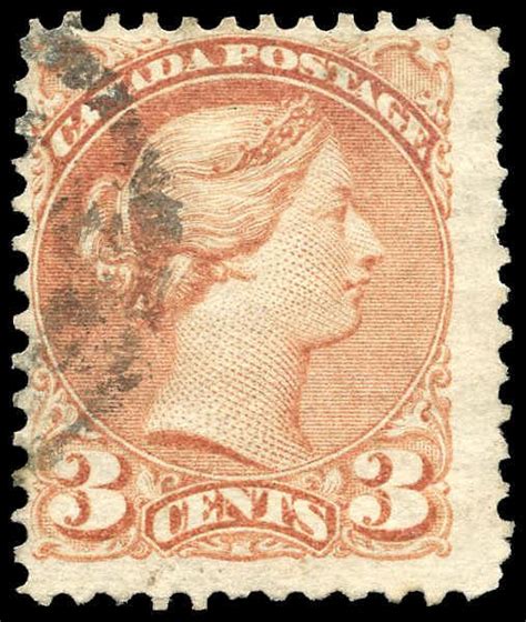 Buy Canada 37d Queen Victoria 1870 3¢ Vista Stamps