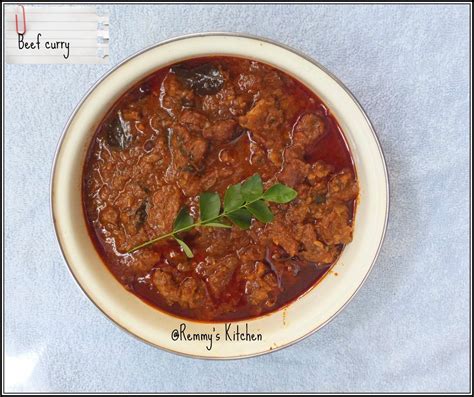 Remmy S Kitchen Beef Curry Thattukada Style Kerala Beef Curry Fast