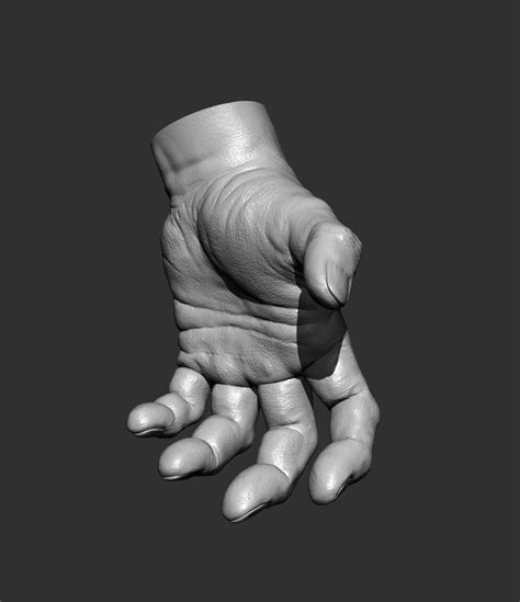 2 Male Hand Poses Free Flippednormals