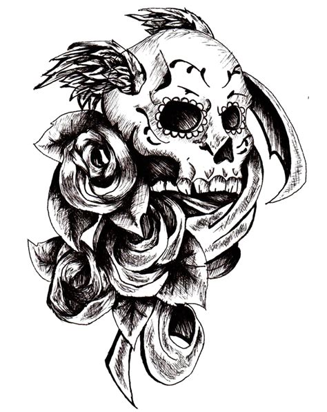 Skull Tattoo Png Image Transparent Background Png Arts