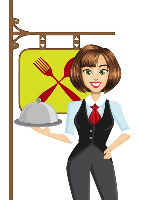 Waiters And Waitresses Clipart