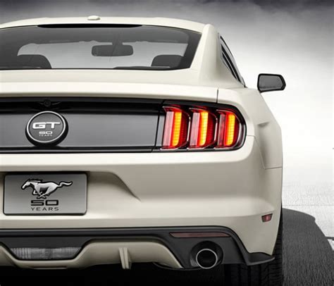 Limited Edition 2015 Ford Mustang Celebrates The 50th Anniversary Of