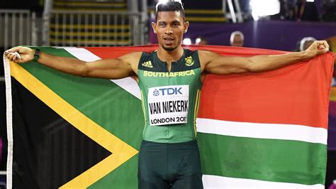World Athletics Championships 2017 Wayde Van Niekerk Defends 400m To Boost Hopes Of Golden