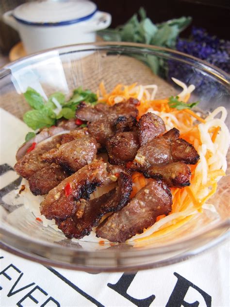 Super Yummy Bun Thit Nuong Vietnamese Grilled Pork Noodle Salad