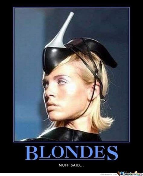 Funny Blonde Memes