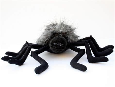 Black Widow Spider Halloween Plush Plushie Spider Stuffed Animal