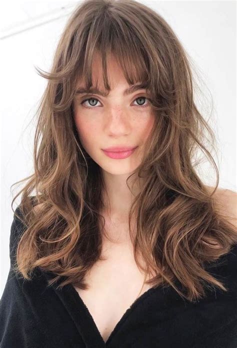27 Lovely Butterfly Haircuts With Wispy Bangs Styleoholic