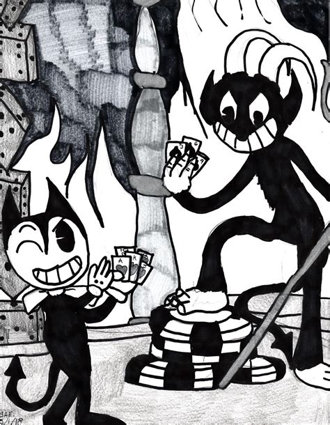 Bendy In The Lesser Of Two Devils By Macabre Cat94 On Deviantart