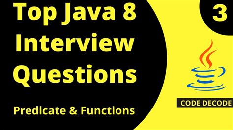 Java 8 Predicate Function Chaining Predicate Joining Interview Questions Live Demo Code