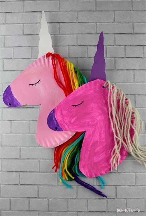 Paper Plate Unicorn Craft For Kids Free Template Artofit