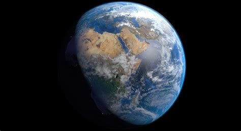 Realistic Earth Free 3d Model 3d Printable Blend