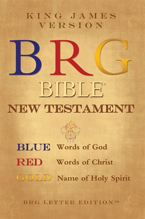 Brg Bible New Testament King James Version Ebook
