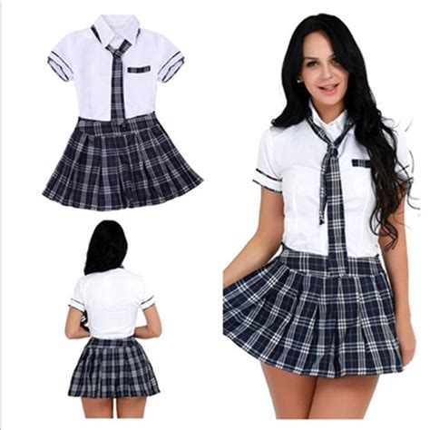 College Lady Costume Girls Grownup Japanese Uniform Cosplay Outfits Lingerie Set Henmask By