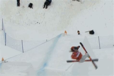 2014 Sochi Olympics Canadian Freestyle Skier Yuki Tsubota Suffers