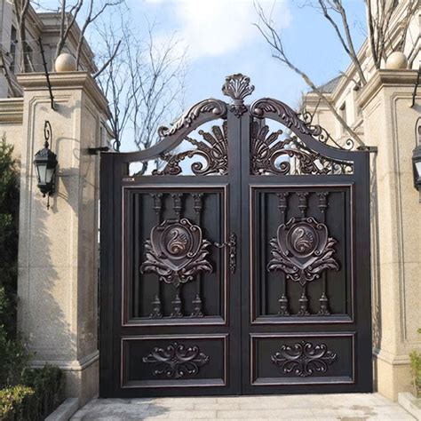 Luxury Aluminum Villas Sliding Gate Metal Gates Main Gate Designs Buy