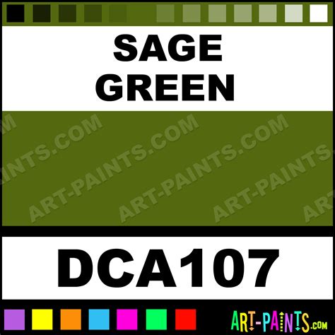 Sage Green Crafters Acrylic Paints Dca107 Sage Green Paint Sage