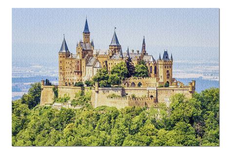Hohenzollern Castle Germany Scenic Fairytale Landmark