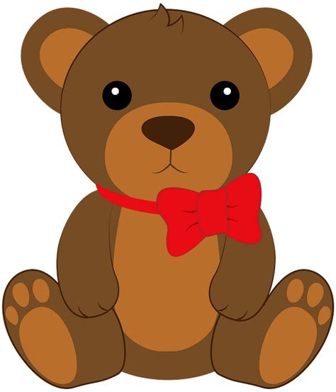 Teddy Bear Clipart Cute Bear Png Baby Shower Digital Download
