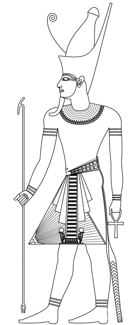Do you want to color online god horus or do you prefer to print out and use you colored pencils for egyptian goddesses as nefertiti, ma'at, isis coloring page.let's discover the mysterious history of the ancient. Egypt free to color for kids - Egypt Kids Coloring Pages