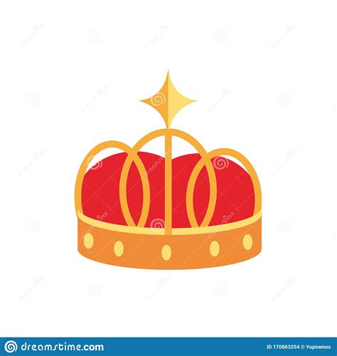 Crown Monarch Jewel Royalty Authority Stock Vector Illustration Of