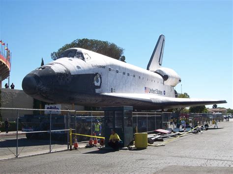 Just Create Space Shuttle Endeavour Arrives At California Science Center