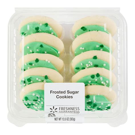 Freshness Guaranteed St Patricks Day Frosted Sugar Cookies 135 Oz