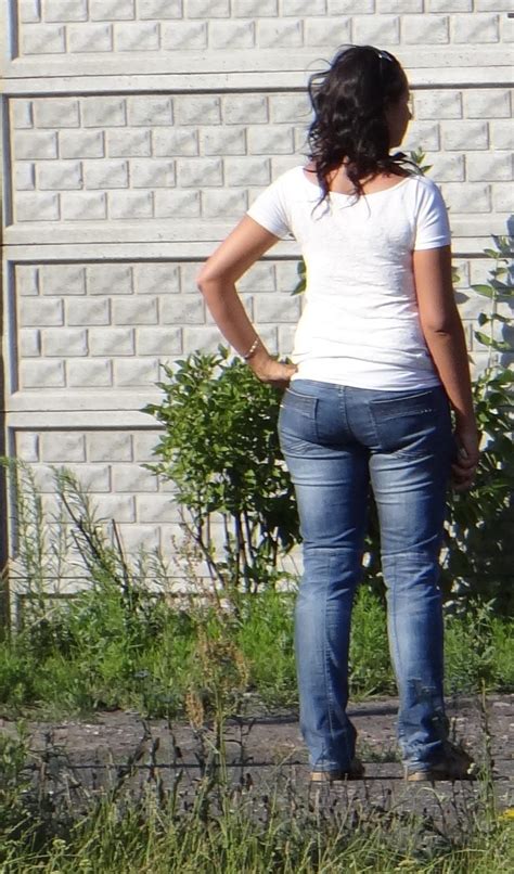 Street Ass In Jeans Sexy Candid Girls