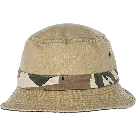 Dorfman Pacific Camo Under Brim Bucket Hat For Men Save