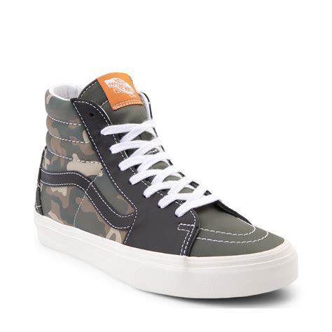 Vans Sk Hi Mixed Utility Skate Shoe Camo Journeys