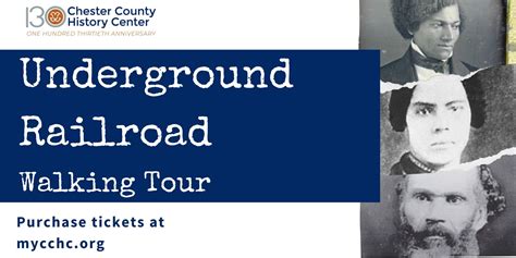 The Underground Railroad In West Chester Walking Tours Chester County