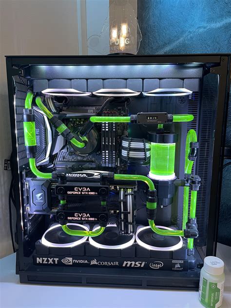 Custom Water Cooled Gaming Pc For Sale About 1 Year Old Very Lightly