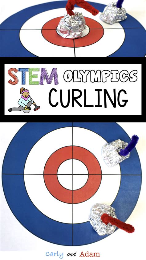 Curling Winter Games Stem Activity Kids Olympics Olympics Activities