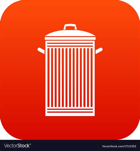 Red Trash Can Icon 195145 Free Icons Library