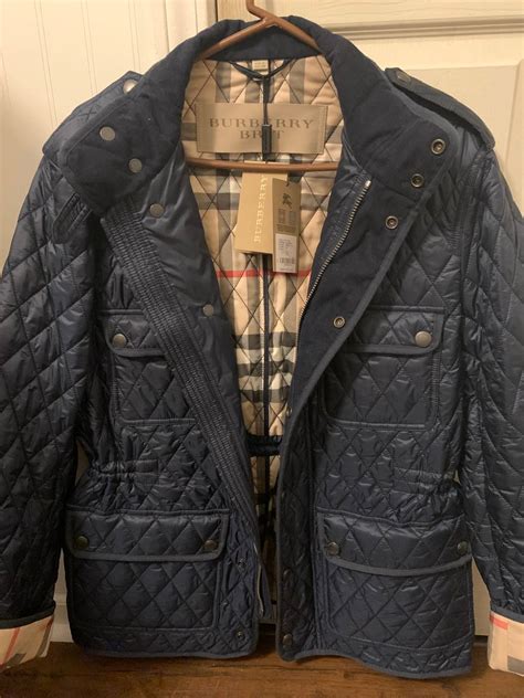 Burberry Burberry Mens Quilted Coat Grailed