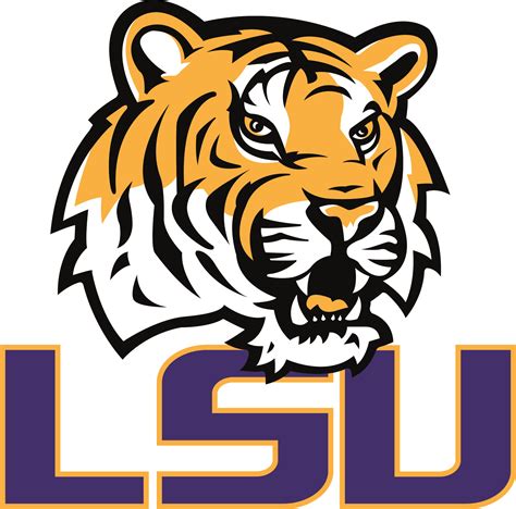 Lsu Tigers University Louisiana Layered Logo Scalable Silhouette Studio