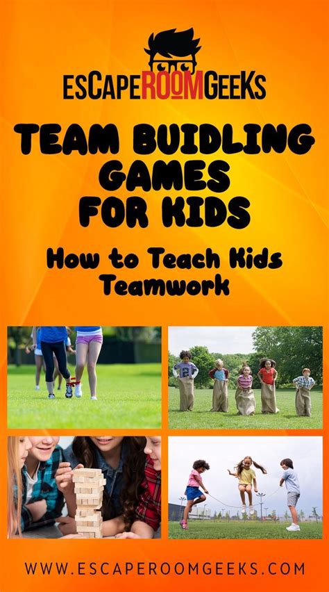 Team Building Games For Kids How To Teach Kids Teamwork Artofit