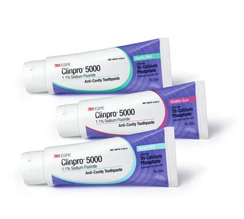 3m Clinpro 5000 11 Sodium Fluoride Anti Cavity Toothpaste 12000