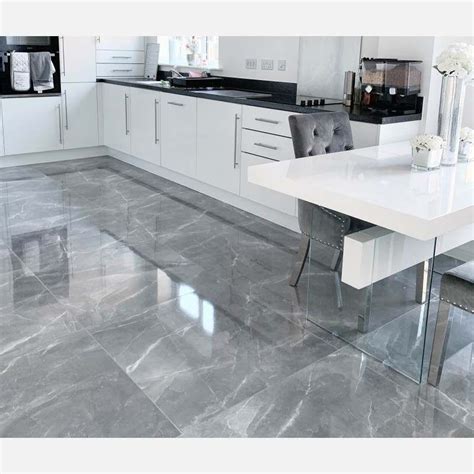 Large Grey Marble Floor Tiles DylanNan