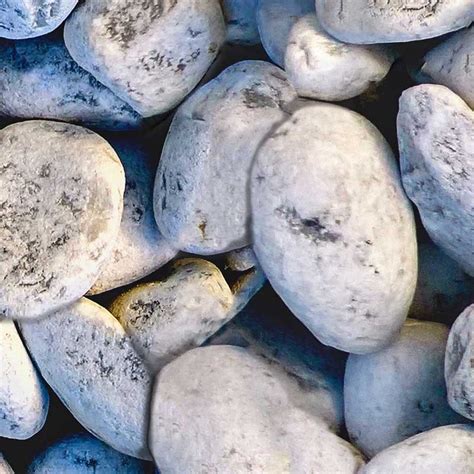 White Pebbles Texture Seamless 20678