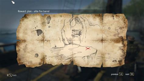 Assassin S Creed IV Black Flag Treasure Map 479 487 YouTube