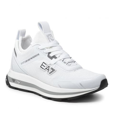 Emporio Armani Ea7 Altura White Sneaker Trainer Footwear From N22